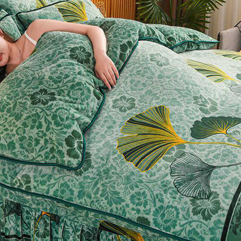 Oboustranná sada 4 kusů prostěradel Warmth Moisture-Wicking