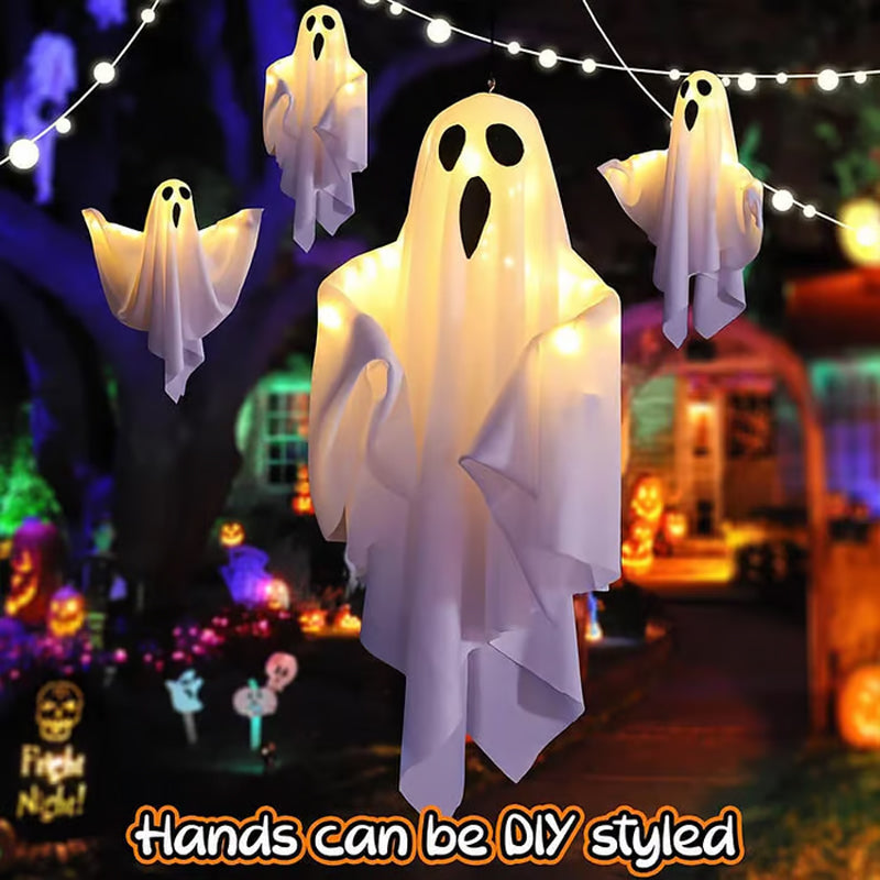 Svítící lustr pro výzdobu halloweenské party