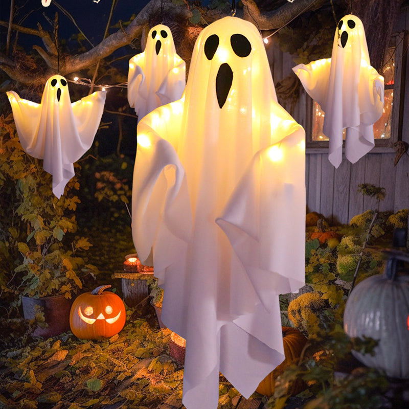 Svítící lustr pro výzdobu halloweenské party