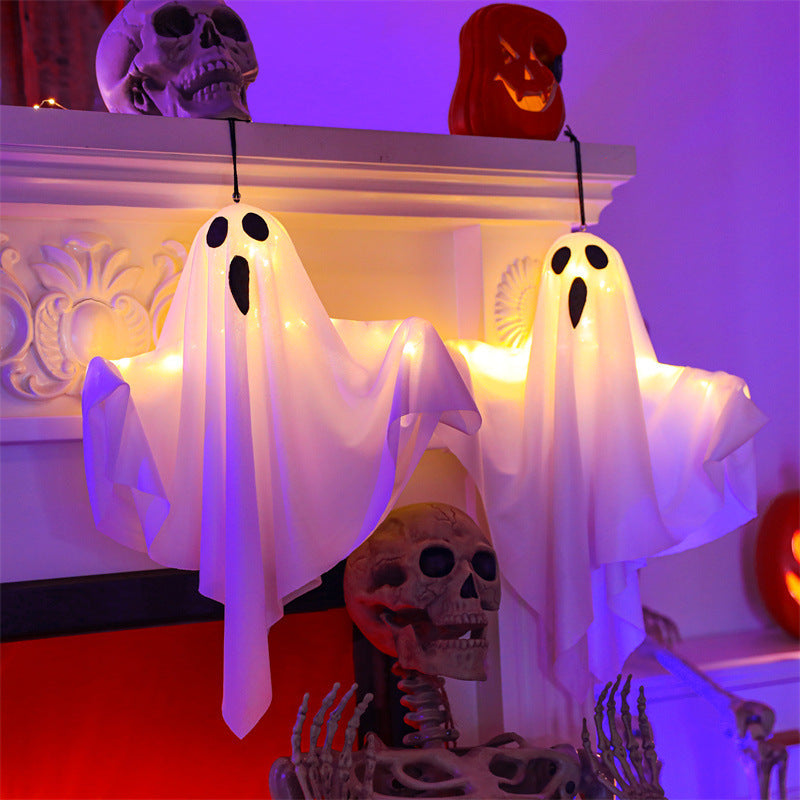 Svítící lustr pro výzdobu halloweenské party