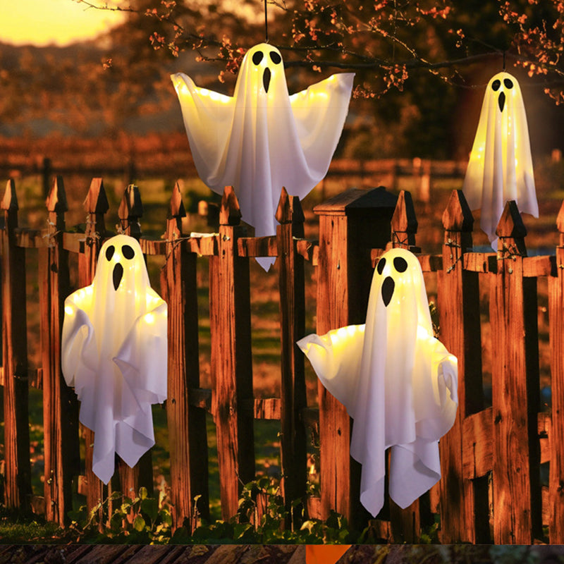 Svítící lustr pro výzdobu halloweenské party