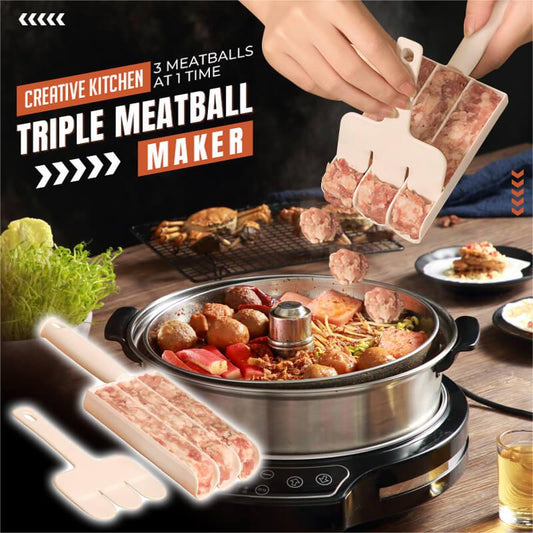 Trojitý výrobník masových kuliček Creative Kitchen