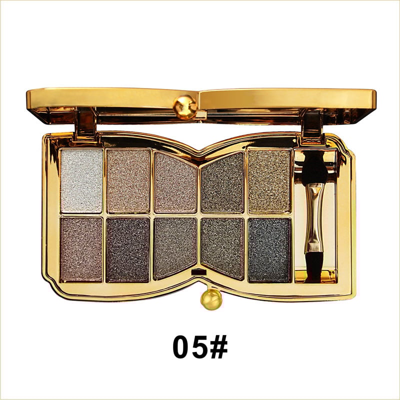 🔥New Hot Selling❤️🔥✨10 colors glitter shimmer eyes shadow pallet