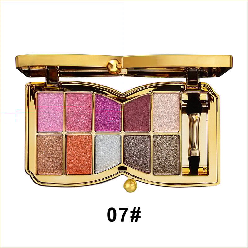 🔥New Hot Selling❤️🔥✨10 colors glitter shimmer eyes shadow pallet