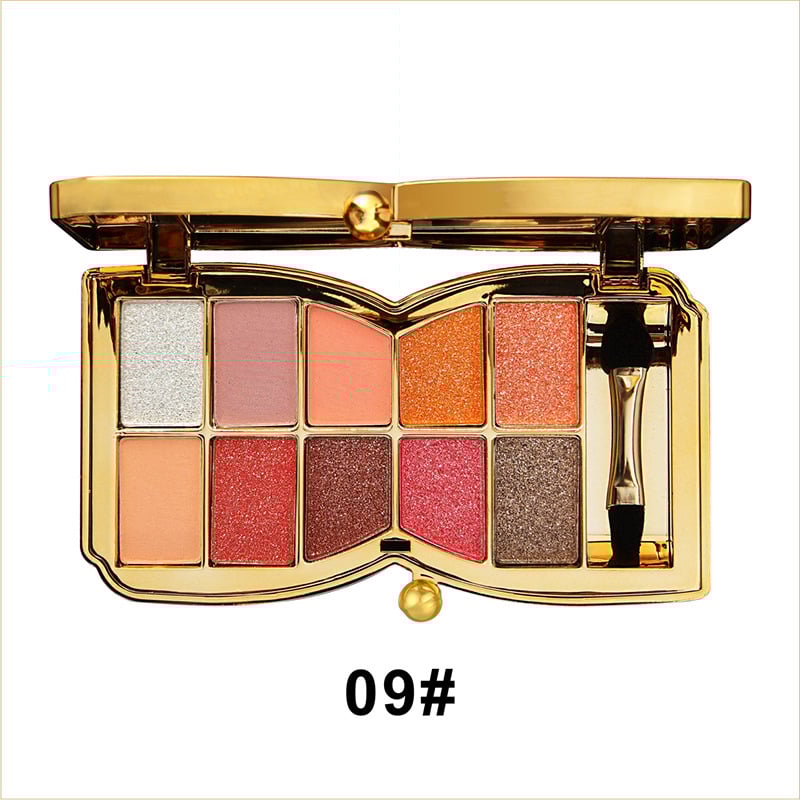 🔥New Hot Selling❤️🔥✨10 colors glitter shimmer eyes shadow pallet
