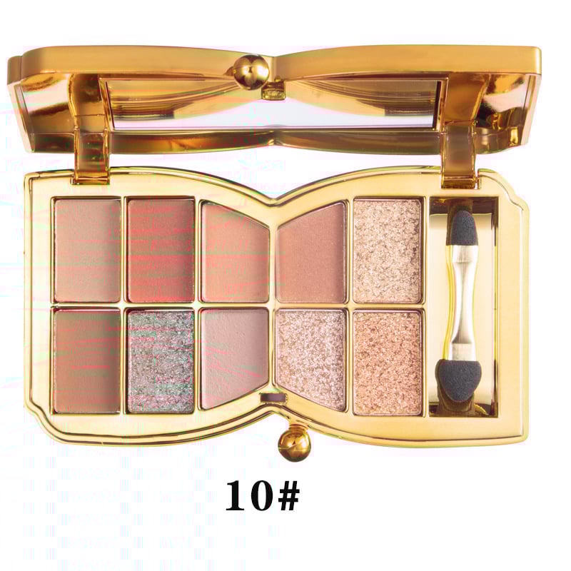 🔥New Hot Selling❤️🔥✨10 colors glitter shimmer eyes shadow pallet