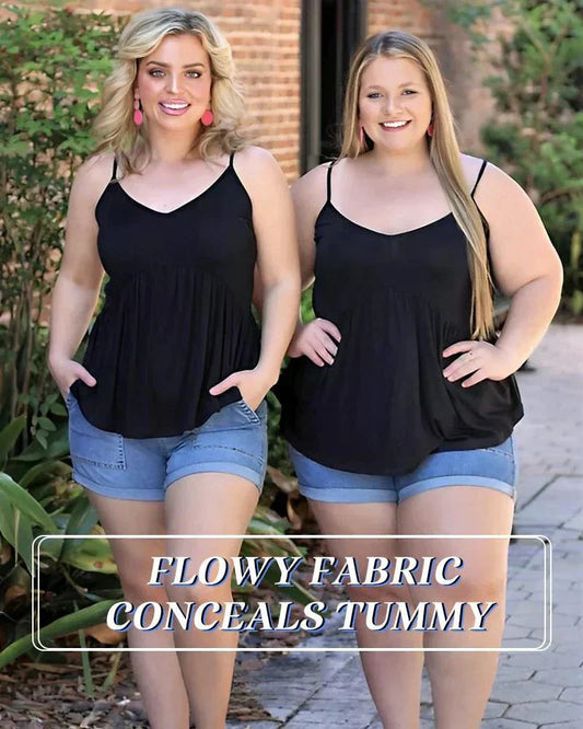 🔥Dámské chladivé tílko volného střihu s vestavěnou podprsenkou