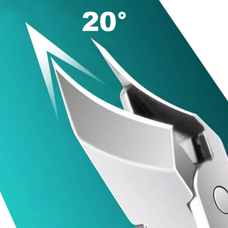 2025 Poloviční cena 🔥 Nůžky na nehty se zkosenými hranami 25°, odolné proti stříkající vodě, sada 3 kusů