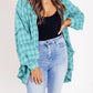 🏆Dámská kostkovaná košile s knoflíky Mineral Washed Button Down