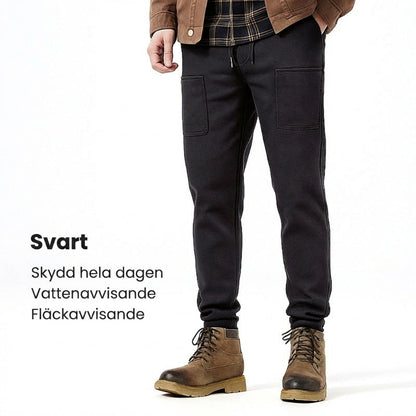 👖 Slitstarka, elastiska arbetsbyxor med flera fickor