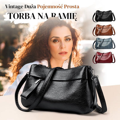 【✨Elegantní a sebevědomý】👜Geantă de umăr din piele moale pentru femei