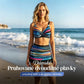 Opticky zeštíhlete díky pruhovanému vzoru – dámské pruhované dvoudílné plavky. Na dobírku! 👙