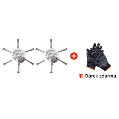 Odstraňte tvrdý plevel během okamžiku – řezací hlavice z ocelového drátu na sekačku. Na dobírku! 🌿