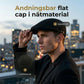 🧢 Andningsbar klassisk keps med platt skärm och justerbart band