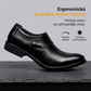 Užijte si celodenní chlazení v kanceláři – pánské prodyšné nazouvací kožené boty. Na dobírku! 👞