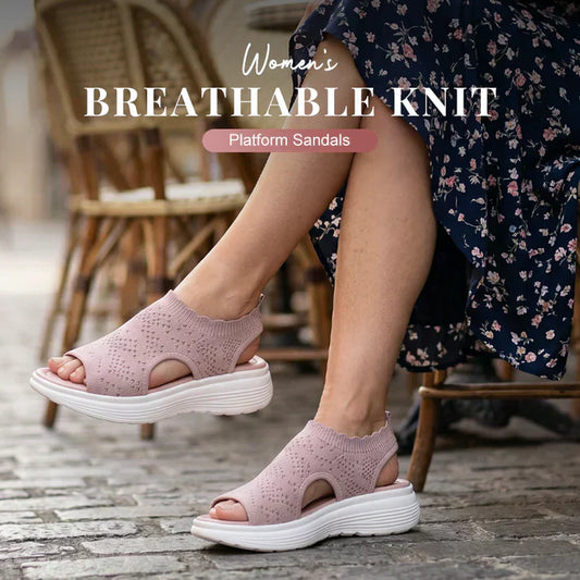 Dopřejte svým nohám celodenní pohodlí – prodyšné lehké platformové sandály. Na dobírku! 👡