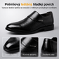 Užijte si celodenní chlazení v kanceláři – pánské prodyšné nazouvací kožené boty. Na dobírku! 👞