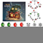 🎅Sada náramků pro vánoční odpočítávání 24 dní