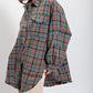 🏆Dámská kostkovaná košile s knoflíky Mineral Washed Button Down