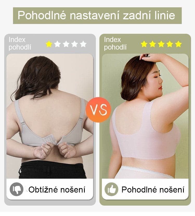 Sexy bezdrátové podprsenky push Up【1+1 zdarma】