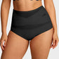 ✨ Högmidjade shapewear-trosor i stora storlekar, med korsad design som slimmar magen