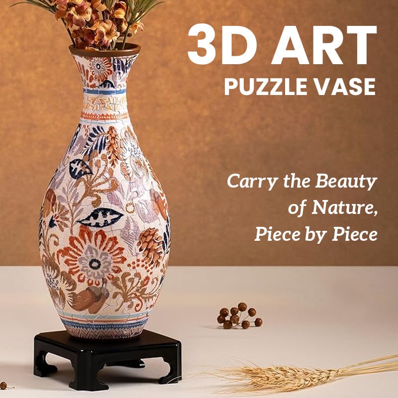 💐🧩✨3D umělecké puzzle vázy