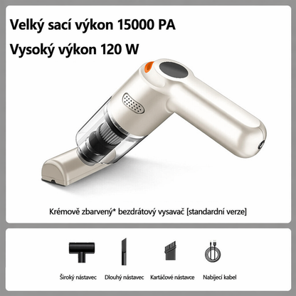 Vyčistěte auto od prachu a chlupů za pár minut – bezdrátový vysavač do auta. Na dobírku! 🚗