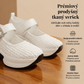 Získejte okamžité pohodlné zvýšení postavy – dámské platformové Mary Janes s prodyšným tkaným svrškem. Na dobírku! 👡