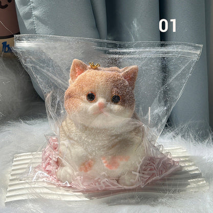 🎁Velikonoční propagace😻Roztomilá a měkká hračka ve tvaru kočky💕(zmírňuje stres)