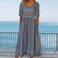 【S-4XL】👗Boho dlouhé šaty s potiskem