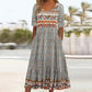 【S-4XL】👗Boho dlouhé šaty s potiskem
