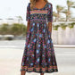 【S-4XL】👗Boho dlouhé šaty s potiskem