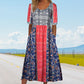 【S-4XL】👗Boho dlouhé šaty s potiskem