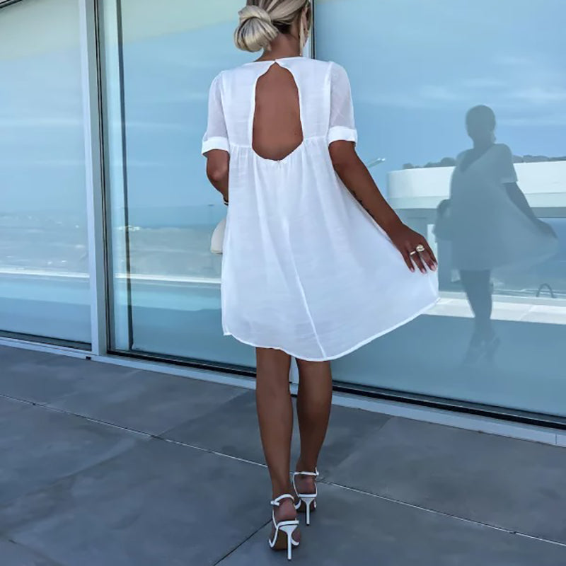 Dámské šaty Summer Breeze Back Cut-Out Casual Dress