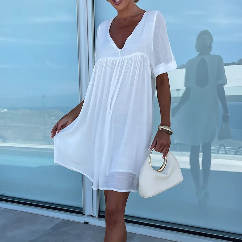 Dámské šaty Summer Breeze Back Cut-Out Casual Dress