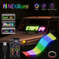 ✨ Flexibilní displej Bluetooth LED ve vozidle🚗