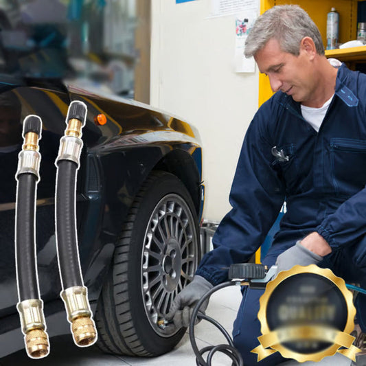 Získejte snadný přístup k ventilku i v úzkých místech – univerzální pružný prodlužovač ventilu pneumatiky. Na dobírku! 🚗
