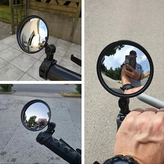 Rozhlédněte se za sebe bezpečně – 360° zpětný zrcátko na kolo. Na dobírku! 🚲