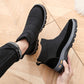 Men's Winter Warm Outdoor Zipper Snow Boots