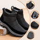 Men's Winter Warm Outdoor Zipper Snow Boots