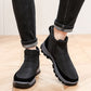 Men's Winter Warm Outdoor Zipper Snow Boots
