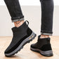 Men's Winter Warm Outdoor Zipper Snow Boots