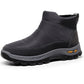 Men's Winter Warm Outdoor Zipper Snow Boots