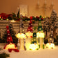 Vánoční panenka bez tváře Gnome Lights Hanging Ornament