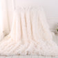 Měkká huňatá huňatá přikrývka Throw Blanket
