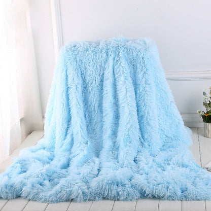 Měkká huňatá huňatá přikrývka Throw Blanket