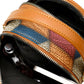 Dámská crossbody kabelka s geometrickým vzorem ve vintage stylu