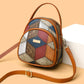 Dámská crossbody kabelka s geometrickým vzorem ve vintage stylu