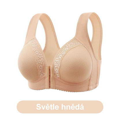 Prodyšná - Podprsenka nadměrné velikosti bez ocelového kroužku [1+1 zdarma].