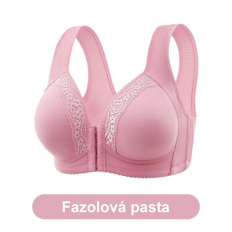 Prodyšná - Podprsenka nadměrné velikosti bez ocelového kroužku [1+1 zdarma].